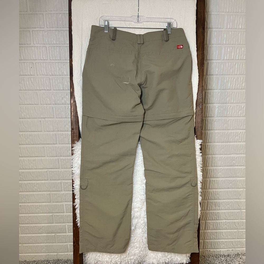 The North Face Pants Women Regular 12 Lightweight Straight Leg Zip Off Shorts - Picture 4 of 5